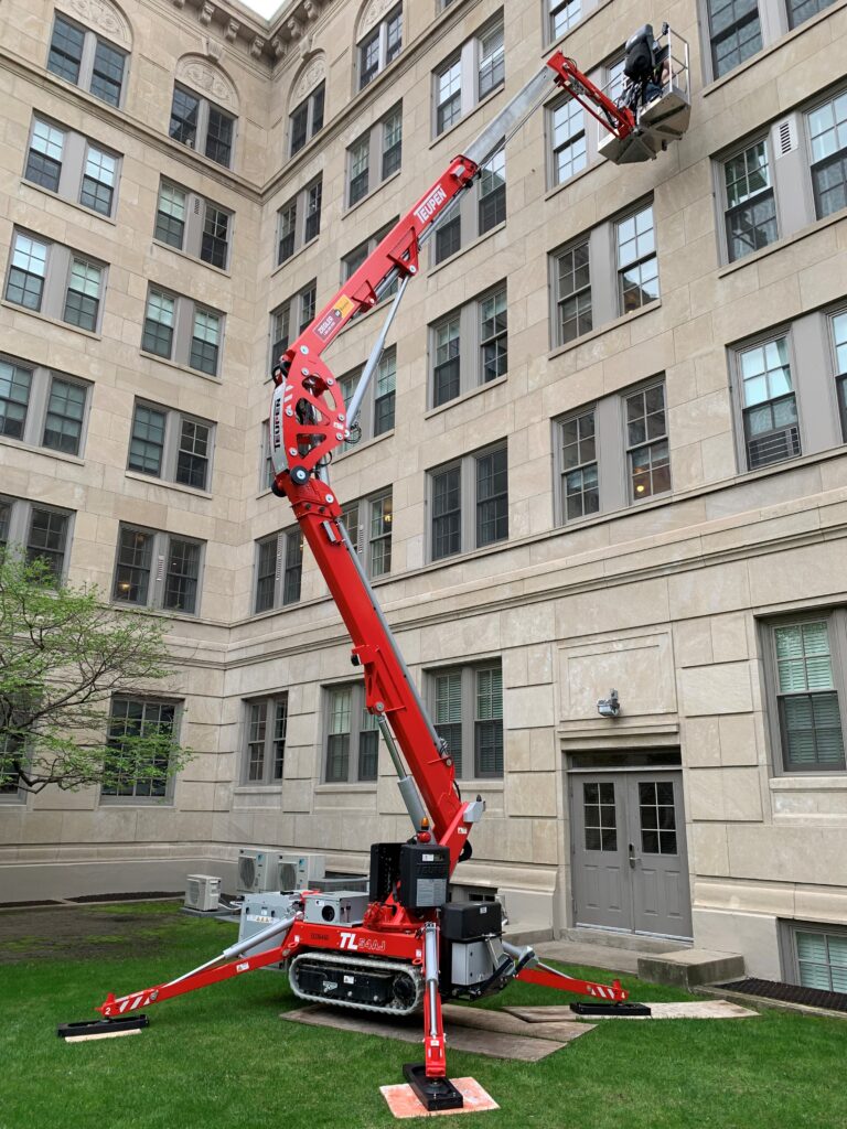 Teupen TL54AJ 54' Articulated Compact Crawler Boom Lift w. Jib 54